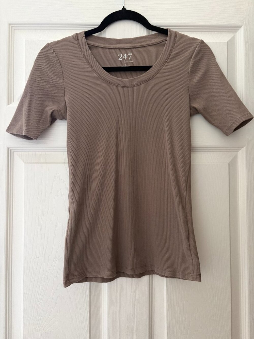 24/7 Fitted Short Sleeve - Ribbed